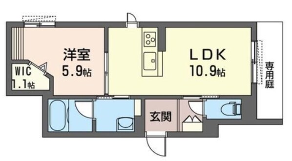 プレミアス与野本町の物件間取画像